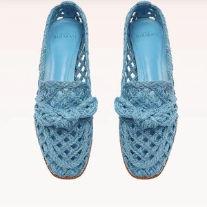 Alexandre Birman clarita raffia loafers (38.5)